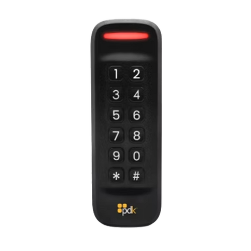 Prodatakey RMKPBV2 Red Mullion Keypad Reader, Multi-Tech, High-Security, OSDP, BLE, Prox