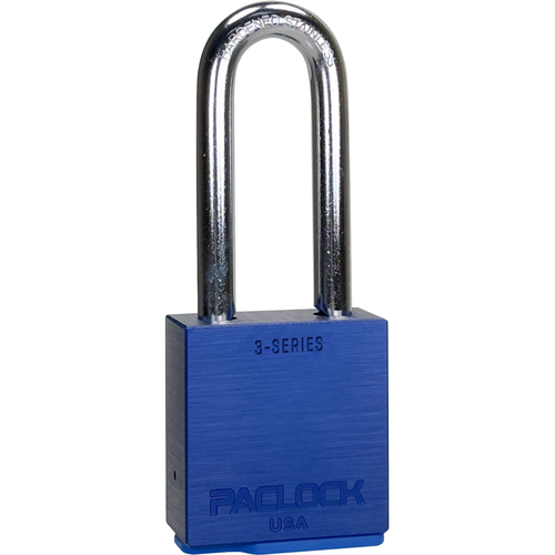 Pacific Lock AM3-3A-BLU-25-KZ Rekeyable 2