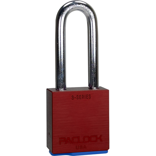 Pacific Lock AM3-3A-RED-25-KZ Rekeyable 2