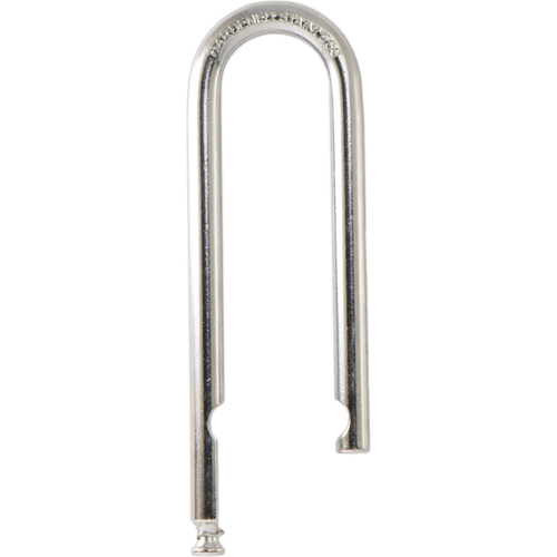 Pacific Lock SHACKLE1-P25 2-1/2in Shackle Clearance, 1/4in Dia, Hardened Stainless Steel, 1 Series