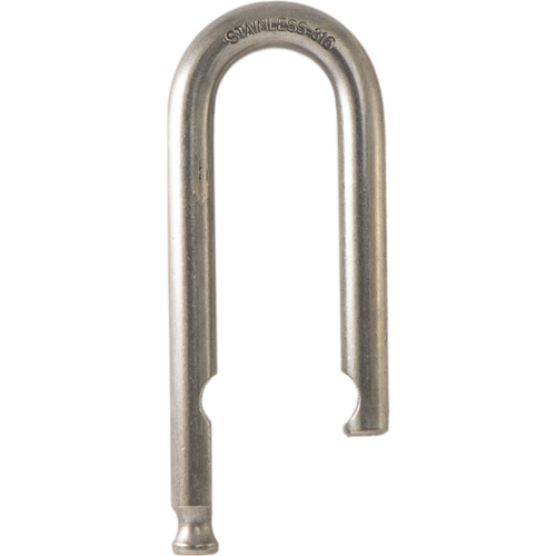 Pacific Lock SHACKLE2-S02 2in Shackle Clearance, 5/16in Diameter, Stainless Steel, for 2 Series