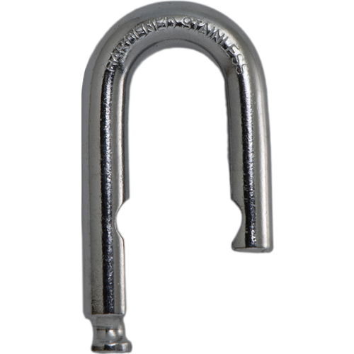 Pacific Lock SHACKLE3-P00 1in Shackle Clearance, 3/8in Diameter, Hardened Stainless Steel, for 3 Series
