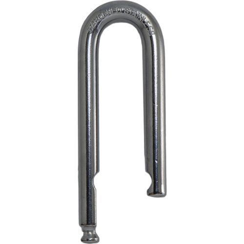 Pacific Lock SHACKLE3-P25 2-1/2in Shackle Clearance, 3/8in Dia, Hardened Stainless Steel, 3 Series