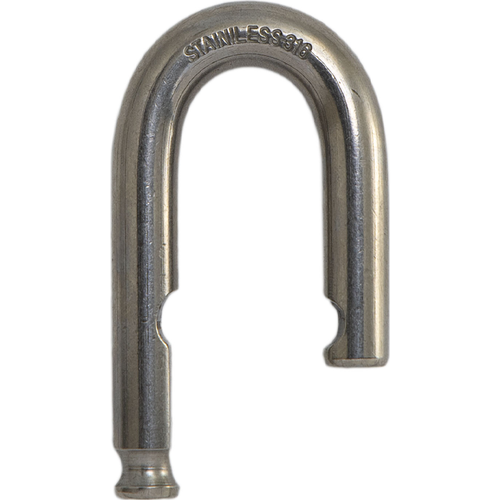 Pacific Lock SHACKLE3-S01 1-3/16in Shackle Clearance, 3/8in Diameter, Stainless Steel, for 3 Series