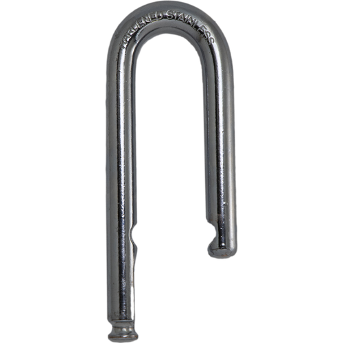 Pacific Lock SHACKLE4-P25 2-1/2in Shackle Clearance, 7/16in Dia, Hardened Stainless Steel, 4 Series