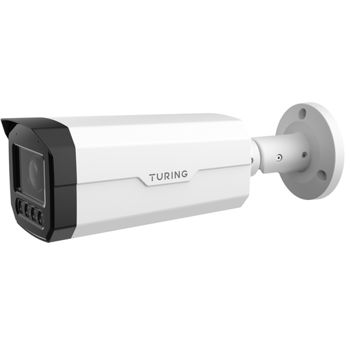Turing EVL4ZB256-1Y Edge+ 4MP Cloud Dual-Light Bullet Camera with Mic, Audio, Alarm I/O, 256GB