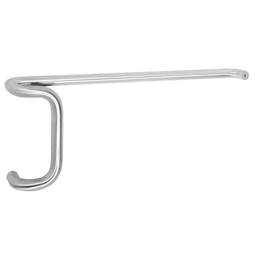 Rockwood BF15747 32D T1 30IN CTC Offset Pull x Push Bar, 10in x 30in, 1in Dia, Thru Bolt, 630/US32D SS