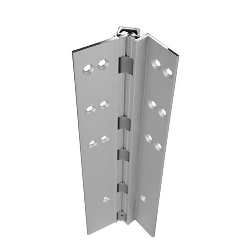 ABH A130HDC095 Heavy Duty Concealed Continuous Safety Hinge, 95in, Up to 450lbs, Clear Anodized