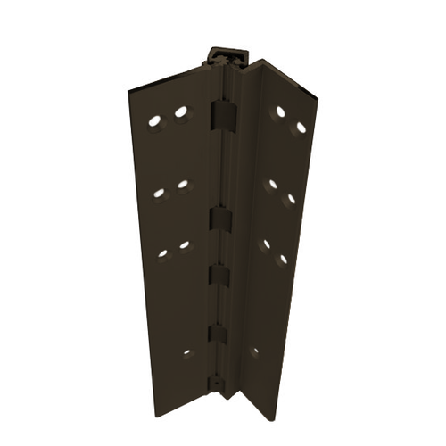 ABH A130HDD120 Heavy Duty Concealed Continuous Safety Hinge, 120in, 450lbs, Dark Bronze