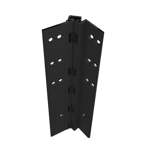 ABH A130HDB083 Heavy Duty Concealed Geared Continuous Safety Hinge, 83in, 450lbs, Black Anodized