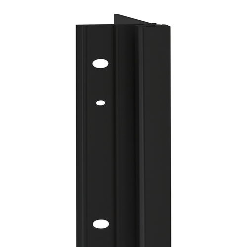 ABH A540HDB120 Heavy Duty Half Surface Geared Hinge, 120in, 450lbs, Black Anodized