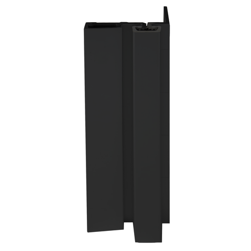 ABH A550HDB083 Heavy Duty Half Surface Geared Hinge for Double Egress Doors, 83in, 450lbs