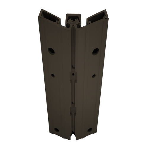 ABH A571HDD095 95in Heavy Duty Full Surface Geared Continuous Hinge, Dark Bronze Anodized