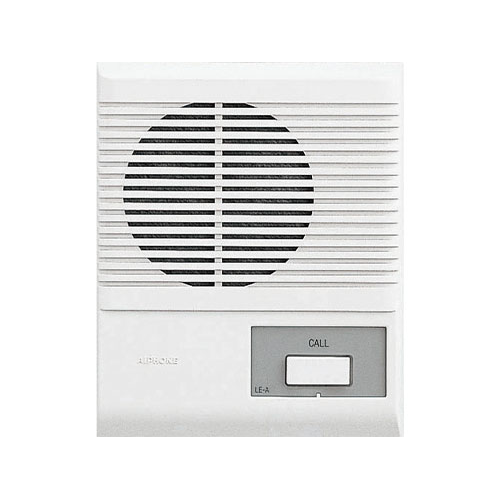 Aiphone LE-A Surface Mount Sub Station, Used with LEM or LEF Series, Wall or Desk Mount