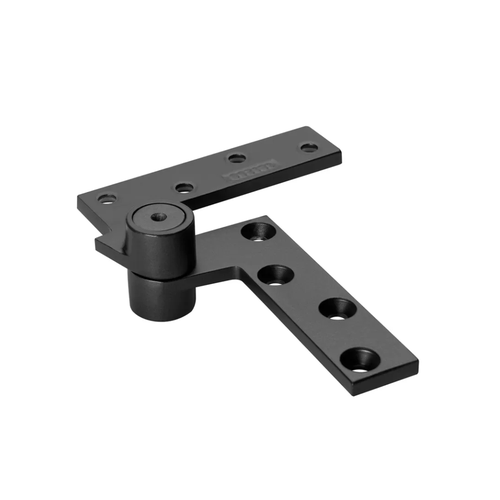 Rixson 180 BSP 3/4in Offset Top Pivot, Full Mortise, Non-Handed, Black Suede Powder Coat