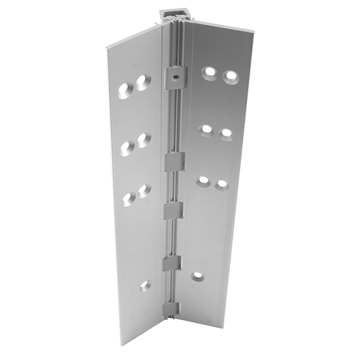 ABH A170HDC120 Heavy Duty Concealed Continuous Hinge, 1/8in Inset, 120in, 450lbs, Clear Anodized
