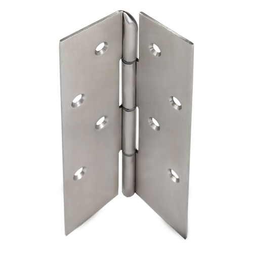 ABH A5500083 US32D Heavy Duty Full Mortise Continuous Hinge, 1/8in Inset, 83in, 450lbs, Stainless Steel