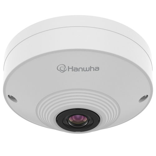 Hanwha QNF-9010 Wisenet Q Series 12MP Indoor Fisheye Dome Camera with PoE and SD Slot