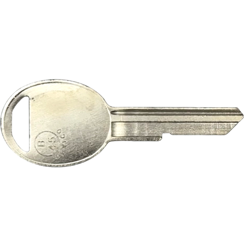 JMA GM-12E-NP B45 S1098H 320405 GM Key Blank Nickel Plated
