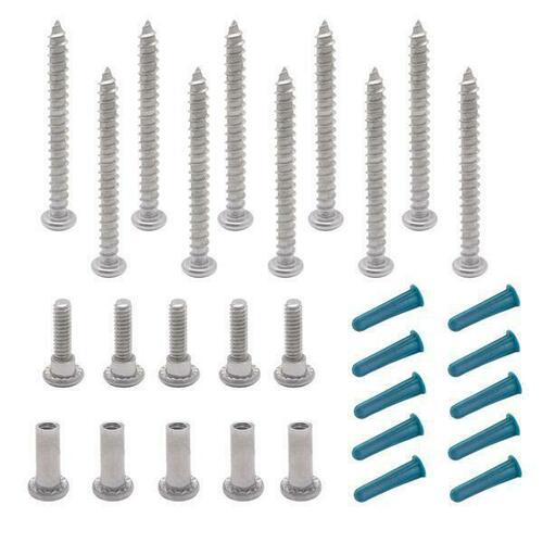 Jacknob 108739 Screw Pack - Continuous Wall Bracket 3/4