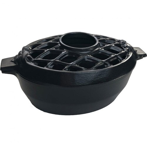 John Wright 031666 Black Matte Lattice Steamer