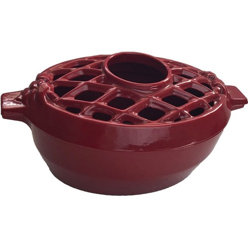 John Wright 031674 Apple Red Lattice Steamer