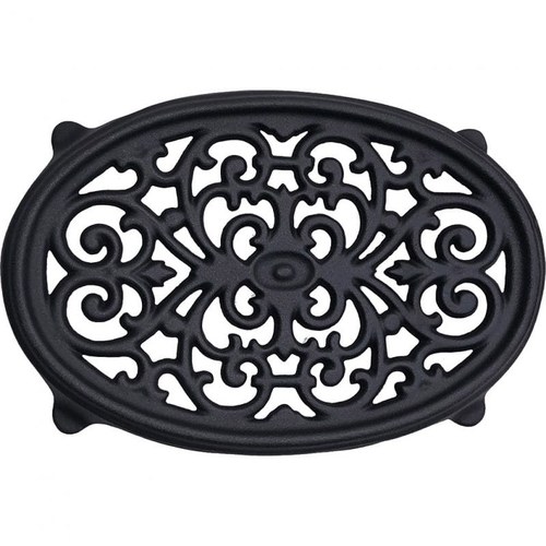 John Wright 033305 Oval Filigree Trivet
