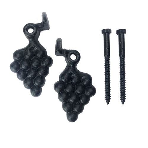 John Wright 088261 JP Style No. 30-L Grape Shutter Dog with Lag (Sold in Pairs)