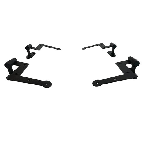 John Wright 088514SS Stainless Steel New York Style New Construction Hinge Set