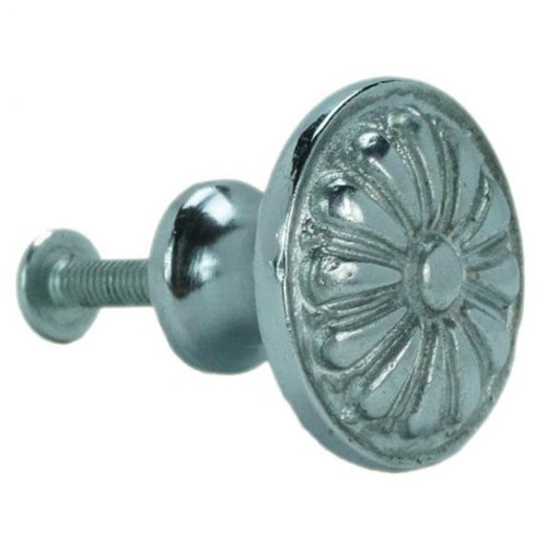 John Wright 088758 Sun Burst Knob 28mm - Chrome