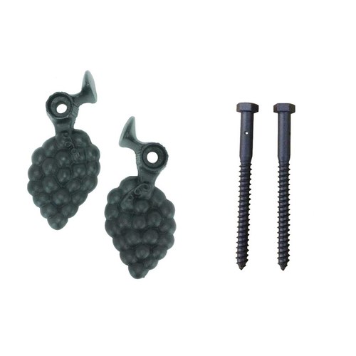 John Wright 088250 Grape Shutter Dog with Lag (Sold in Pairs)
