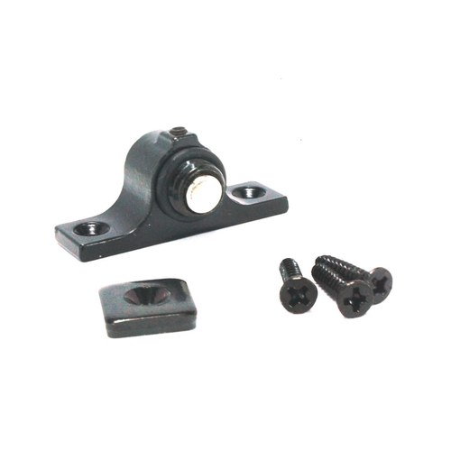 John Wright 088576 Magnetic Cabinet Catch - Black Finish