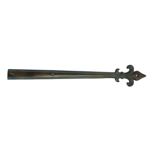 John Wright 088620 Orleans Faux Strap in Verdigris Bronze Finish