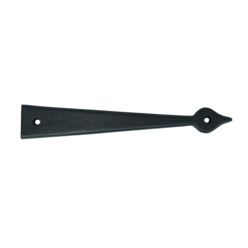 John Wright 088647 Faux Spade Strap Hinge, Small, Aluminum