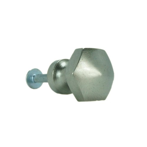 John Wright 088737 Hexagon Small Knob - Satin
