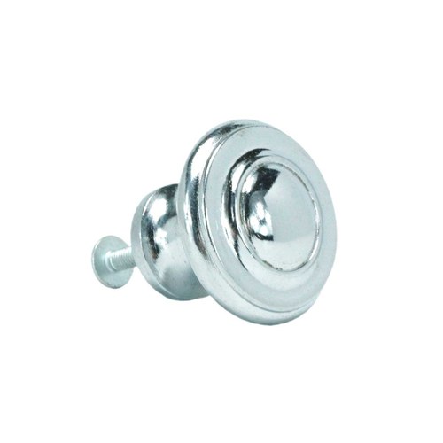 John Wright 088768 32mm Classic Knob - Chrome