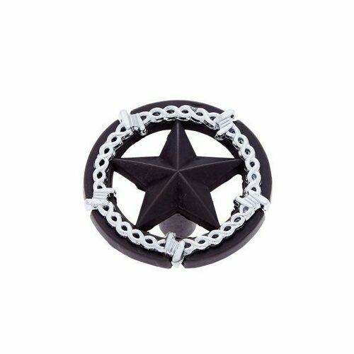 JVJ 6224 Lone Star Collection Oil Rubbed Bronze Silver 1.5