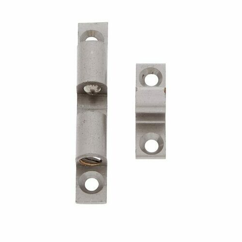 JVJ 6446 Satin Nickel Tension Catch, Solid Brass Composition
