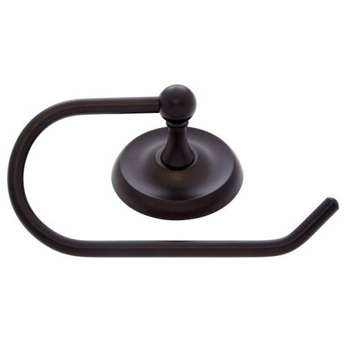 JVJ 20105 Paramount Oil Rubbed Bronze Euro Paper Holder, Solid Brass