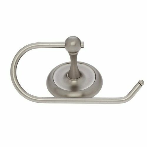 JVJ 20305 Piedmont Satin Nickel Euro Paper Holder C/S, Zamac Composition