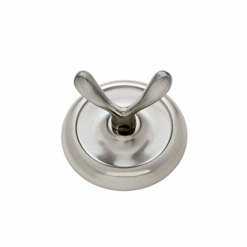 JVJ 20307 Piedmont Satin Nickel Robe Hook C/S, Zamac Composition