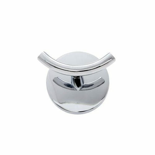 JVJ 20707 Marseilles Polished Chrome Robe Hook, Zinc Composition