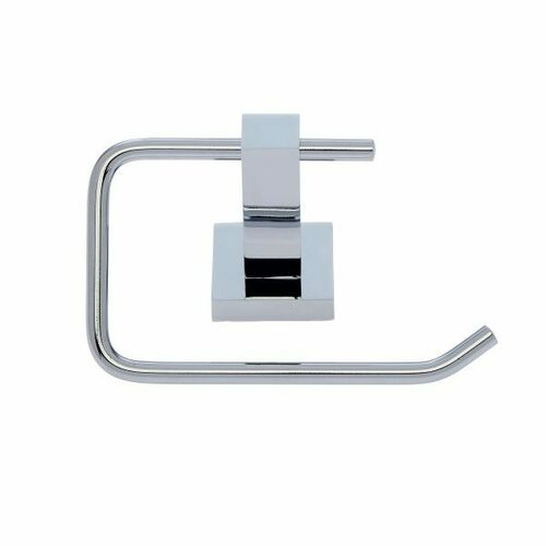JVJ 20905 Milan Polished Chrome Squared Euro Paper Holder, Zinc Stainless Steel