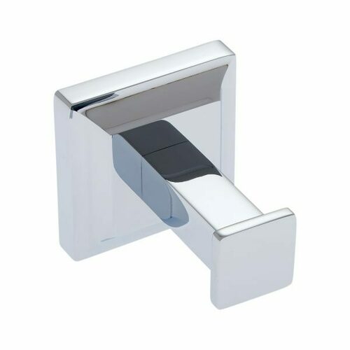 JVJ 22007 Aspen Series Polished Chrome Solid Brass Robe Hook