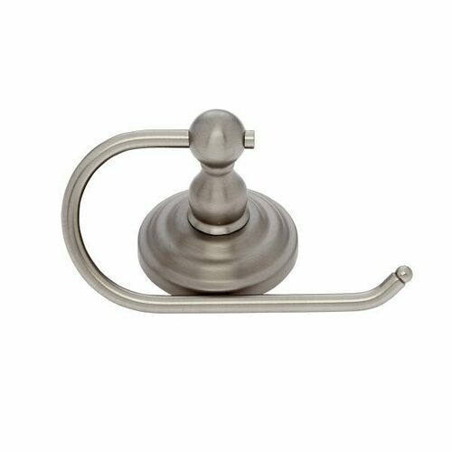 JVJ 22305 Highland Satin Nickel Euro Paper Holder C/S, Zamac Composition