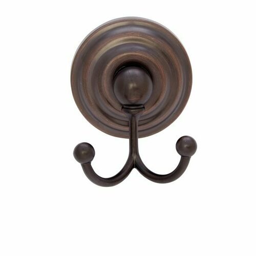 JVJ 23307 Highland Series Old World Bronze Robe Hook C/S, Zamac Composition