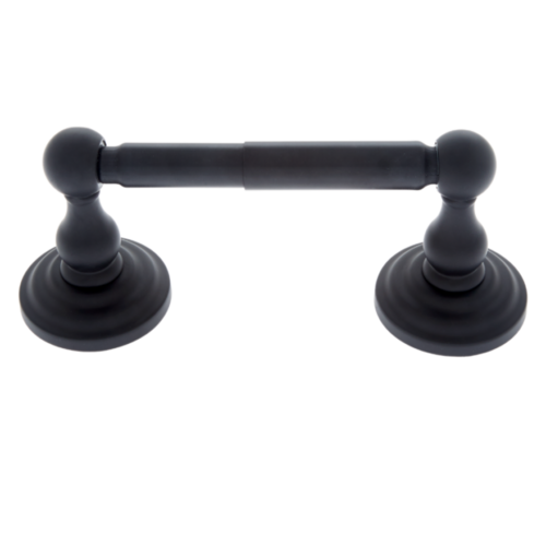 JVJ 23402 Highland Series Matte Black Paper Holder C/S, Composition Zamac