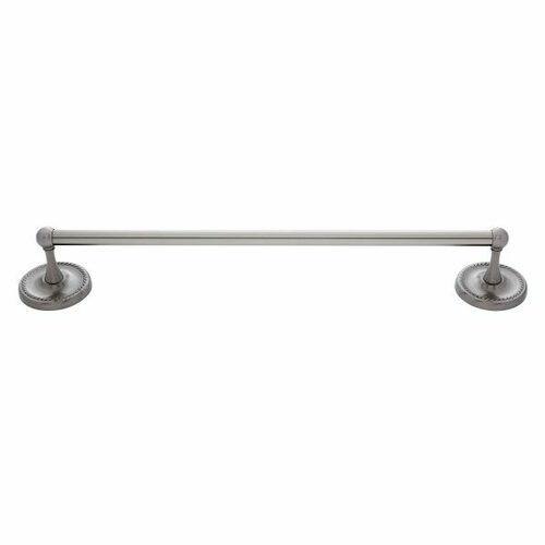 JVJ 23630 Prestige Satin Nickel 30 Towel Bar Set, Solid Brass