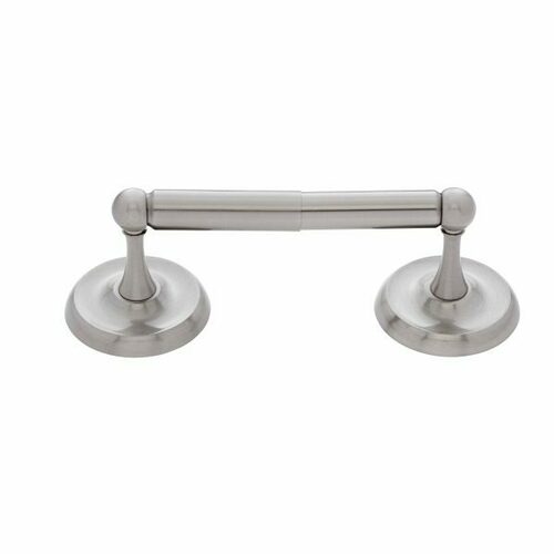 JVJ 24202 Paramount Satin Nickel Paper Holder, Solid Brass