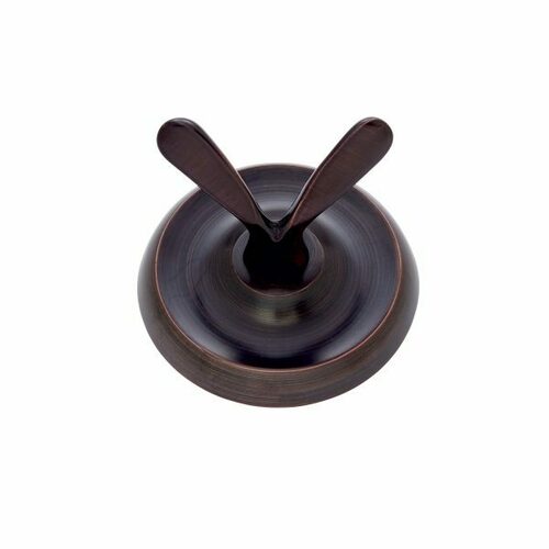 JVJ 24407 Paramount Old World Bronze Double Robe Hook, Solid Brass
